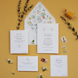 Flora Vista - Wedding Invitation