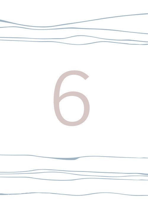 Pacific Table Number